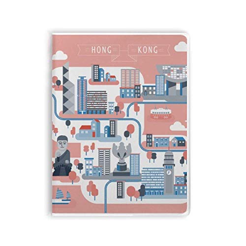 Carnet Hong Kong couverture souple pour journal intime et cahier de notes mode