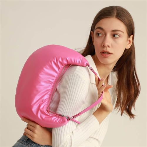 Sac en nylon doux bleu chaud soulageant la pression épaule