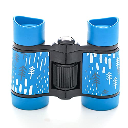 Satohom Binoculares para Niños Prismáticos Compactos Azul
