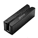 Produktbild ITOSAYDE MSR90 USB Magnetic 3 Track Pos Kartenleser Mini Swiper Funktioniert mit Gewinnen und Mac, Plug and Play, Schwarz