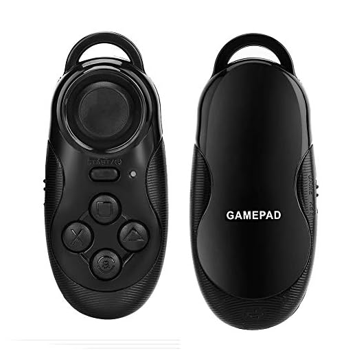 Controle Remoto Bluetooth Selfie, Controle Remoto Sem Fio Selfie Shutter Gamepad para óculos VR 3D