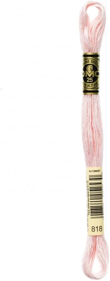 DMC Stranded Cotton Embroidery Thread 818 - per Skein