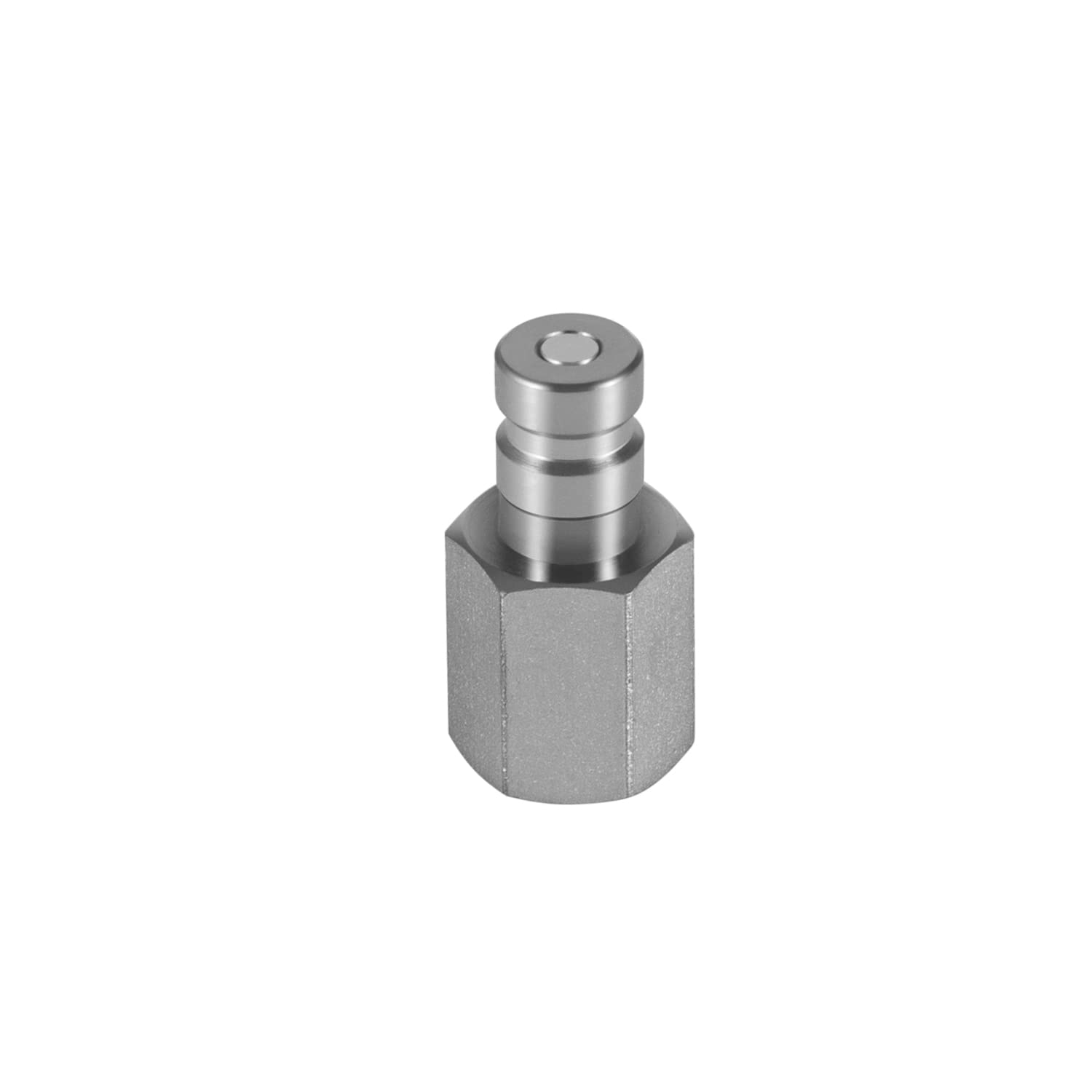 PD342 Steel Test Port Quick Coupler – 1/4"-18 NPTF, 6000 PSI, 4-Pack, For Diagnostic Equipment 1 thumbnail image