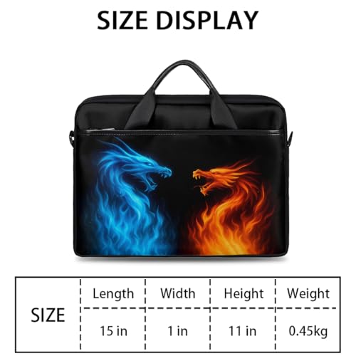 Bolsa para laptop 15 pulgadas con correa ajustable miniatura 2