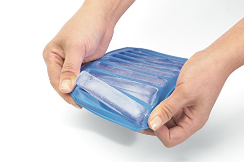 Set de 2 Moldes Flexibles para Cubos de Hielo cónicos miniatura 3