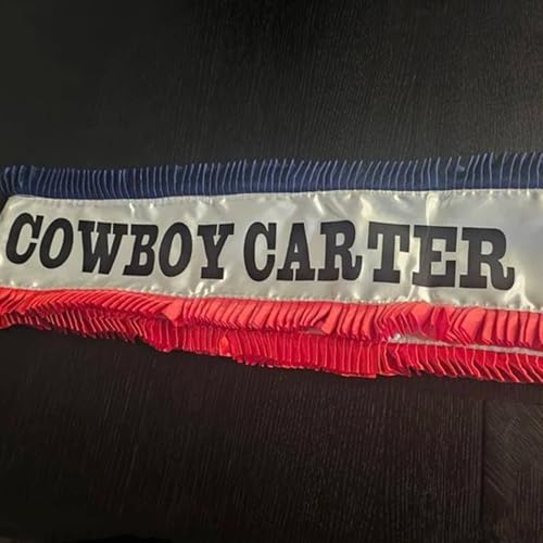 Personalized Belt With Custom Text Red, White, And Blue Belt Denim Carter Belt Smooth Ribbon The Perfect Gift For Denim Carter Fans3