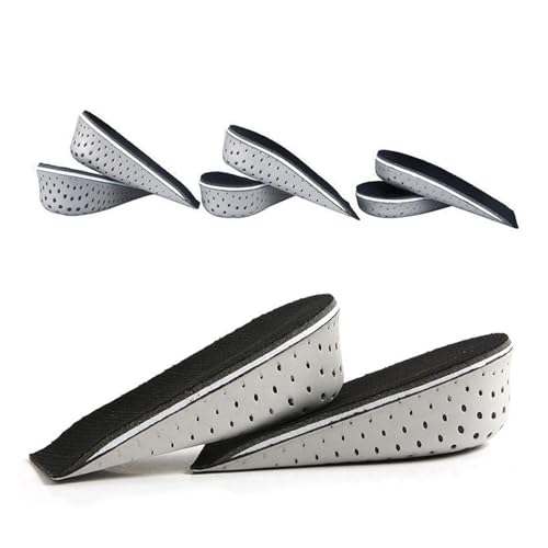 Par de plantillas para zapatos elevadoras 2cm unisex miniatura 3