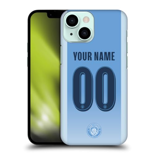 Coque Manchester City iPhone 13 Mini le maillot de foot personnalisable partout avec vous