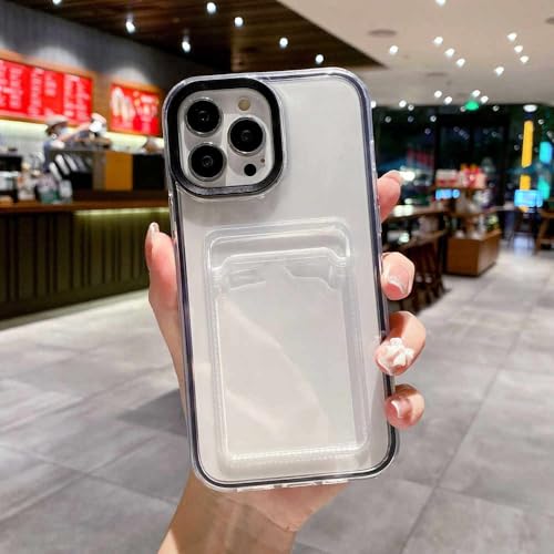 Coque iPhone 13 transparente à bord noir pour une protection élégante au quotidien