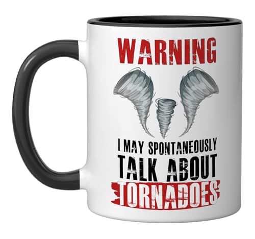 Taza de cerámica Storm Chaser 11 oz con diseño divertido miniatura 1