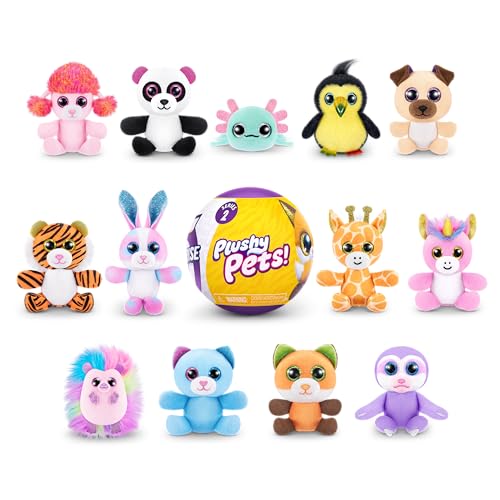 5 Surprise Plushy Pets Serie 2 (3er-Pack)