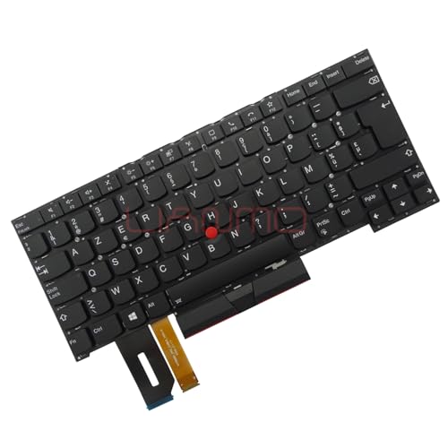 Clavier Thinkpad T14s Gen1 usé : réparez votre ordinateur avec ce modèle Belge rétroéclairé - 5