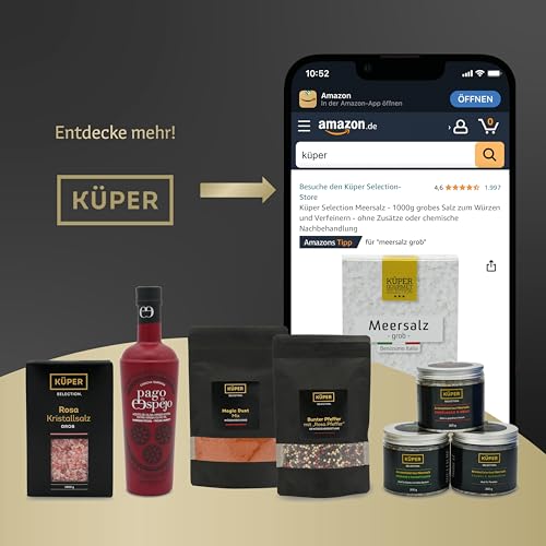 Handgeschöfptes Fleur de Sel, DE GUERANDE, 125g Dose