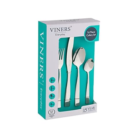 Viners Everyday Purity 16 Piece Cutlery Set Cover