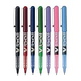 Gama de 7 colores: negro, rojo, azul, verde, violeta, rosa y azul claro en paquetes de 1, 3, 6, 12 y surtidos