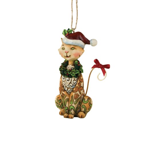 Enesco Jim Shore Heartwood Creek from Christmas Cat Christmas 4 in