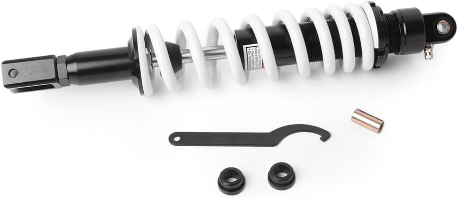 GZYF 430mm Clevis Shock Universal Shock Absorber Adjustable Shocks Absorbers for HONDA for Suzuki for Yamaha for Kawasaki ATV Go Kart Quad Dirt Sport Bikes, Clevis Adapter