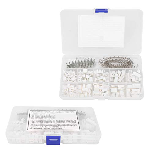 Kit connettore JST 460 pezzi JST ‑ XH 2/3/4/5/6Pin...