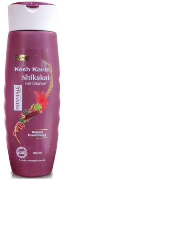 Buy Patanjali Kesh Kanti Shikakai Shampoo 180 ml - Pack of 1