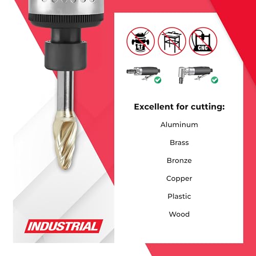 Fresa tipo SF Burr de carburo sólido Amana Tool miniatura 3