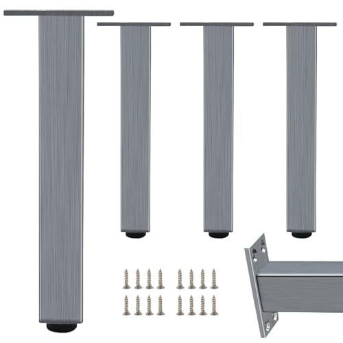 ���������߉\�ȉƋ�r�A4�� �O���[ �Œ�r �p�� �e�[�u�� �A���~���� | �z�Ɏ_���\�ʏ��� �I���ł���: 6-60cm �p���r �T�|�[�g�r �\�t�@�[�̋r �p�r �x�b�h�� DIY�p�Ƌ� �L���r�l�b�g RV �L�����o�� ���b�g�p �z�[���I�t�B�X ���[�h���[