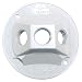 Sigma Electric 14383WH 1/2-Inch 3 Hole Round Lamp Holder Cover, White