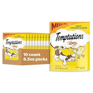 Temptations Kitten Treats, Chicken & Dairy, C...