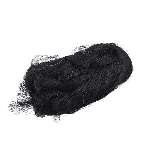 CamKpell Practical 10x5m Outdoor Forest Garden Protective Anti Bird Netting Game Poultry Fish Net Nylon Net Black - Black