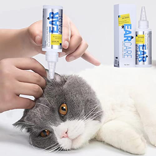 orelha gato - ouvido cães e gatos | Solução segura limpeza orelhas cachorro para limpeza e tosa orel