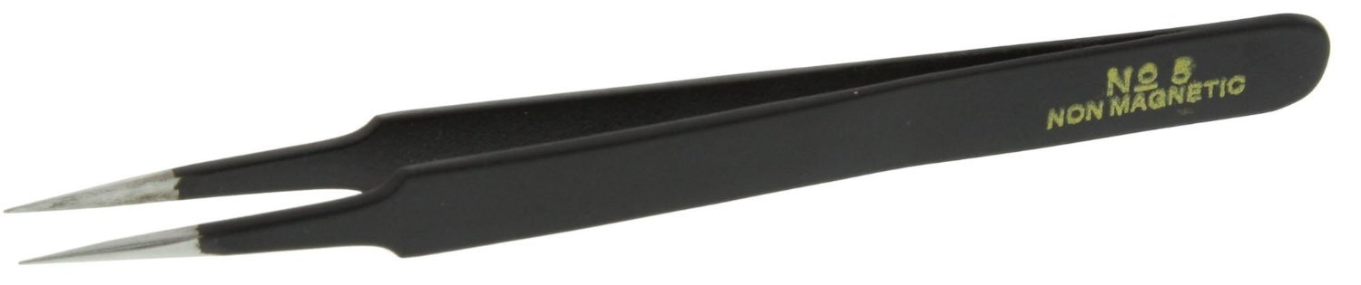 SE 5-B non magnétique Pointe fine Pince à épiler