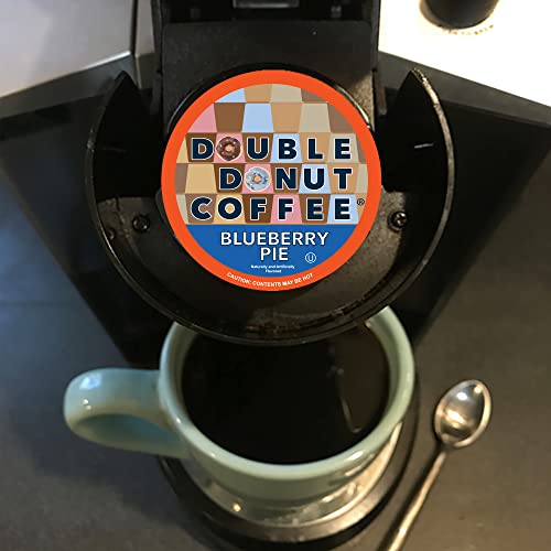 Blueberry Coffee In Single Serve Pods, Flavored Coffee For The Keurig K Cups Coffee Brewer, From Double Donut, 80 Cups #TOP6