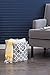DII Polyester Container with Handles, Lattice Storage Bin, Medium, Gray
