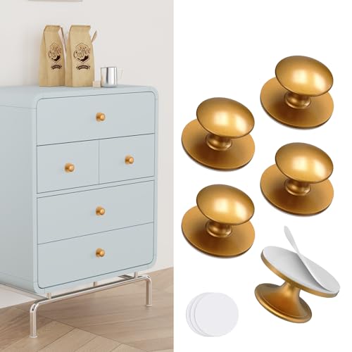 StickNGo Self Adhesive knobs, Stick On Knobs for Cabinets, Closets, Drawers