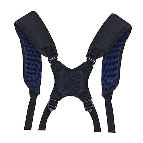 Harilla Golf Bag Strap Adjustable Golf Bag Shoulder Strap Universal Replacement Double Shoulder Straps, Thick Padded Golf Bag Carry Strap Universal Bag Strap for Golf Backpack Bag Accessories, Black
