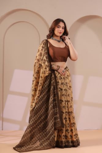 Image of TAMAIRA FASHION Mulmul Pure Cotton Saree For Woman Floral Batik Printed|Office Wear Daily Wear Sarees For Women Without Blouse Piece(Available in 18 Colours)
