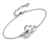 Oliver Weber Collection Fond – Rhodiniertes Armband • Premium Schmuck Kollektion, Armschmuck mit Precision Cut Crystals • Ideale Geschenkidee für Damen