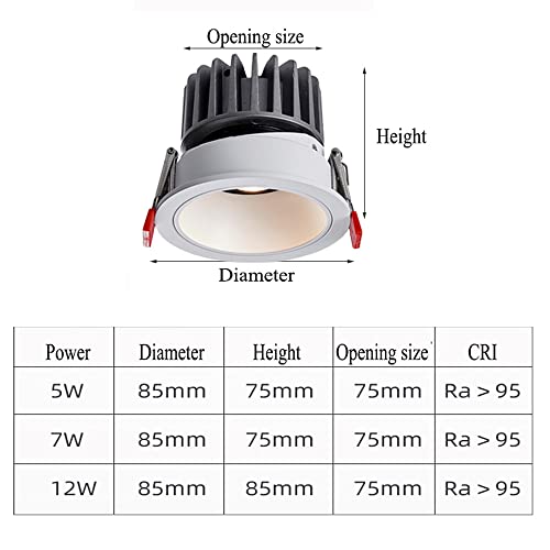 Spot encastré LED en aluminium finition premium éclairage architectural - 3