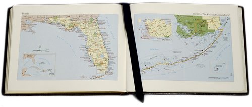 Genuine Leather Ship's Log / Journal, Navy