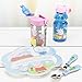 Zak Designs Peppa Pig 15.5oz Stainless Steel Kids Water Bottle with Flip-up Straw Spout - BPA Free Durable Design, Peppa Pig SS, Single Wall