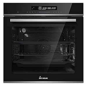 Inbouw oven 60 cm | 72L | 2,9kW | Katalyse | Pizza functie | Grill | Circulerende lucht | Hete lucht | Automatische timer | EB8017ED