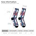 XZDZDX Witching Hourhappy Polyester Mid-Calf Socks 2 Black-2 for Unisex - Skin-Friendly Elastic Fashion Crew Socks