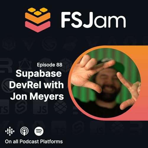 『Episode 88 - Supabase DevRel with Jon Meyers』のカバーアート