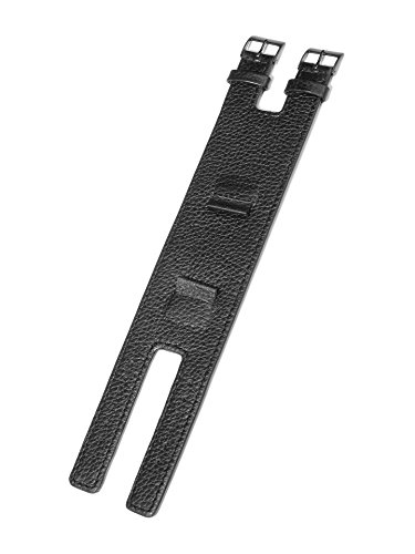 Preisvergleich Produktbild KHS Lederband / Kraftband, Ersatzarmband, KHS.EBLK1.22, Uhrenarmband