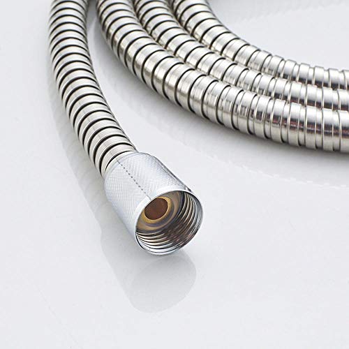 Manguera de ducha de acero inoxidable universal de 1.5m cromada 5