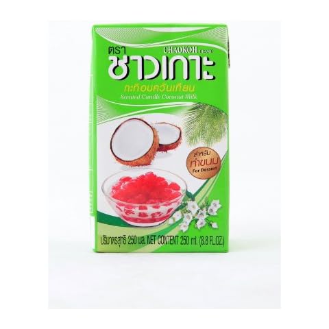 CHAOKOH SCENTED CANDLE COCONUT MILK 250ML,....Thailand Cover