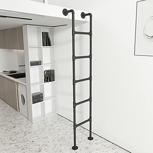 Replacement Metal Bunk Bed Ladder for RV & Camper - Space-Saving Climb Staircase, 440 lbs Capacity, 165cm (65in) Elevated Bed Accessory