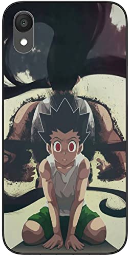Kompatibel mit Alcatel 1 | 1 5033D Hunter x Anime Cool Hunter 185 Hülle Soft Slim Fit TPU Schutzhülle Silikon Cover Handyhülle Schwarz Cover