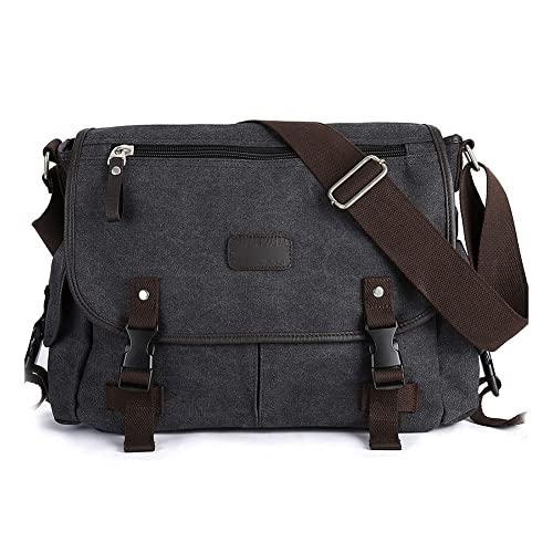 Sac à bandoulière ordinateur portable étanche idéal pour les cours et le bureau