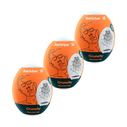 Satisfyer Egg Sex-Toys Masturbateurs Masculins Crunchy Masturbateur