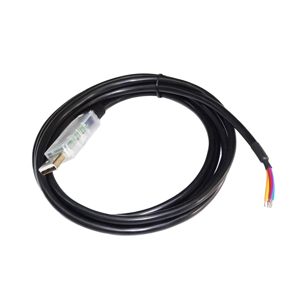 RIKYJIC FT232RL Chip USB to RS422 Full-Duplex Serial Cable USB-RS422-WE-1800-BT(1.8 Meters)